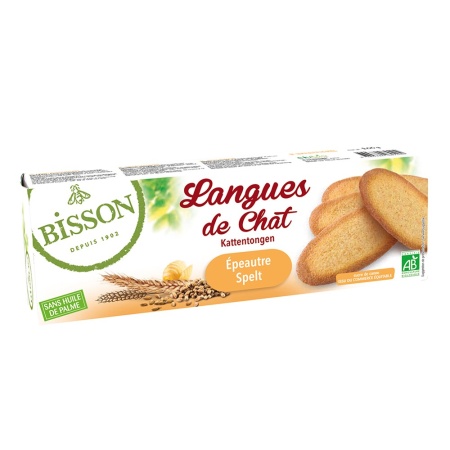 Fursecuri din spelt - Limbi de pisica 100g