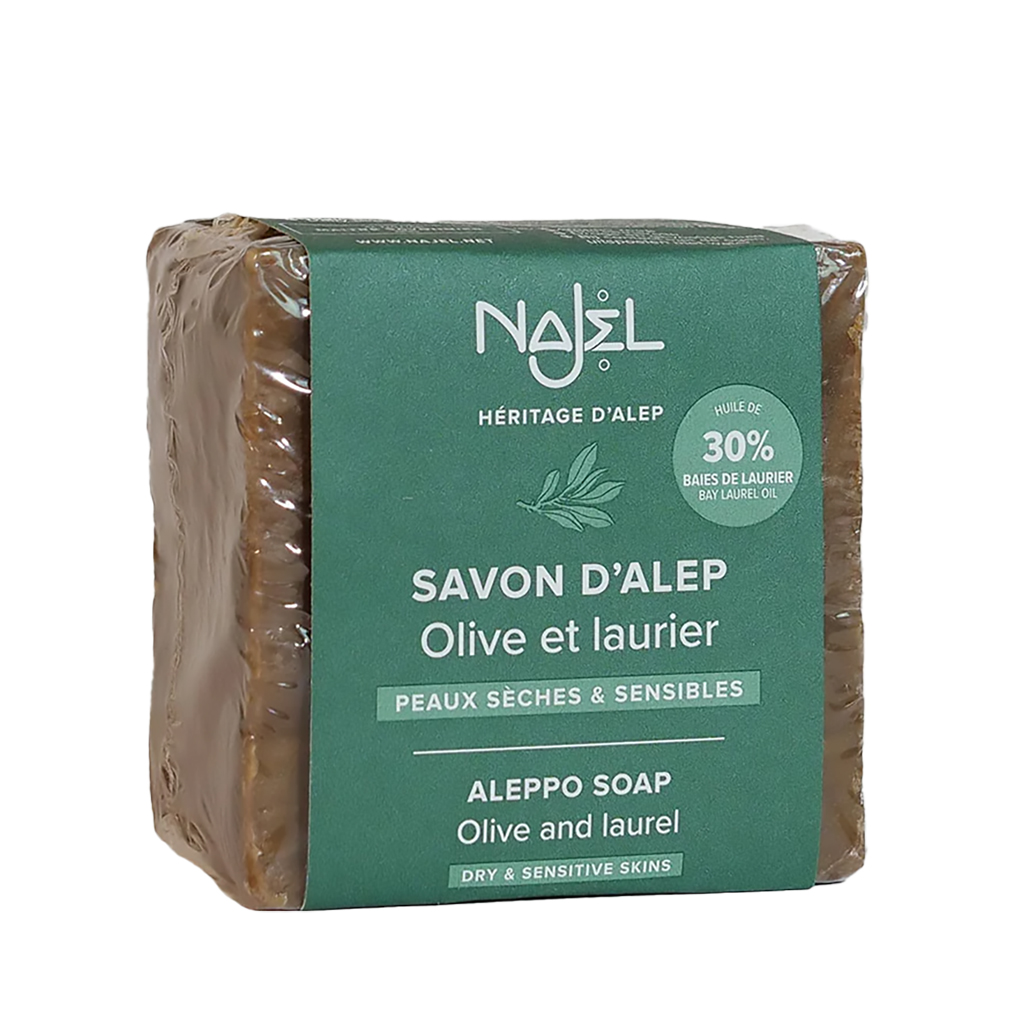 Sapun natural de Alep Najel 30% - 170g 1 Sapun natural de alep 30% ulei de dafin