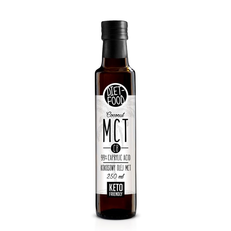 Ulei de cocos MCT C8 250ml - 99% acid caprilic