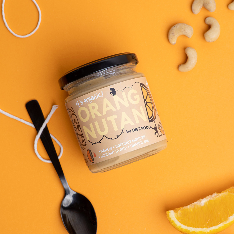 Crema de caju cu portocale 200g