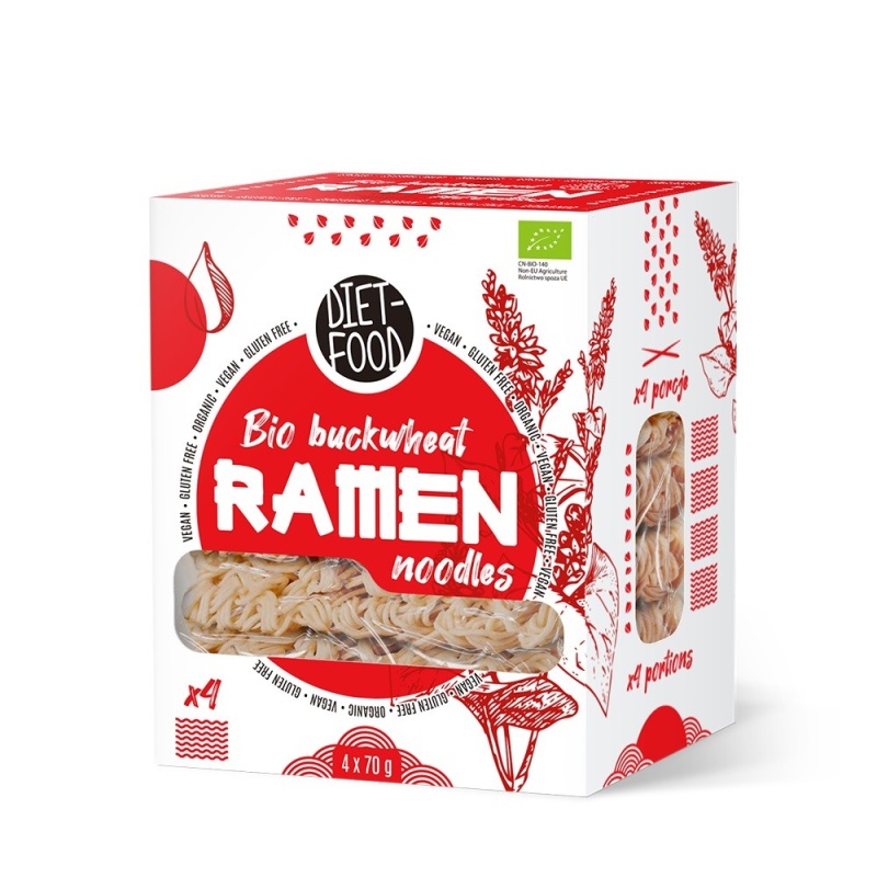 Paste Ramen Bio tip Soba 100% hrisca 280g