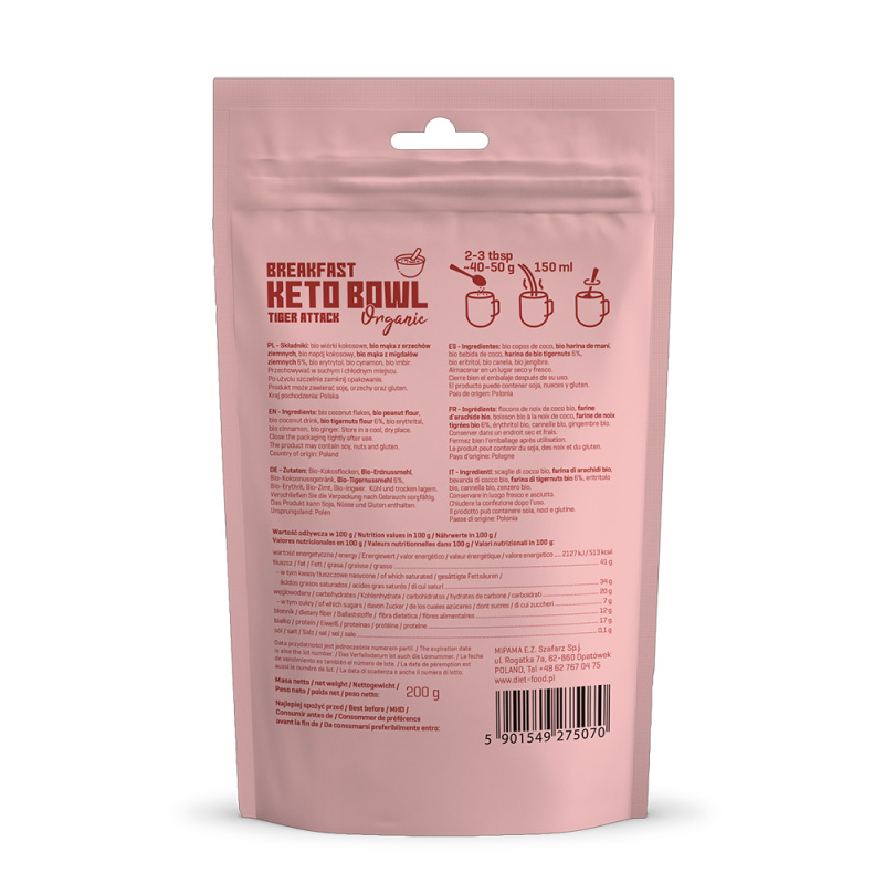 Bio Keto Bowl Tiger Atack 200g