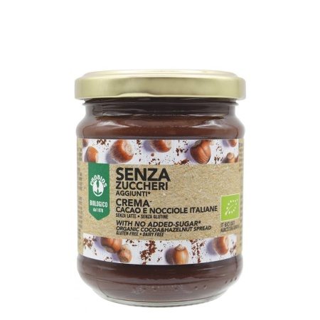 Crema tartinabila cu cacao si alune fara zahar 200g