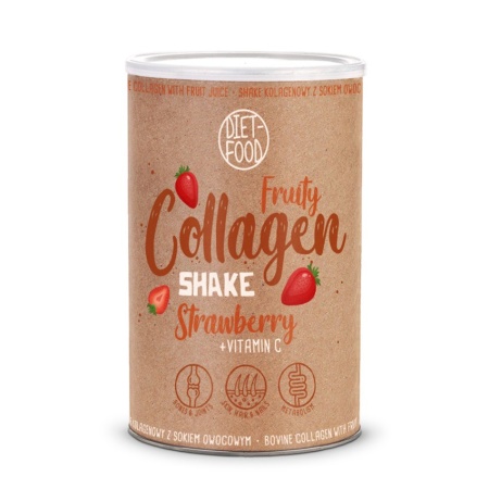 Fruity Colagen Shake Căpșuni 300g