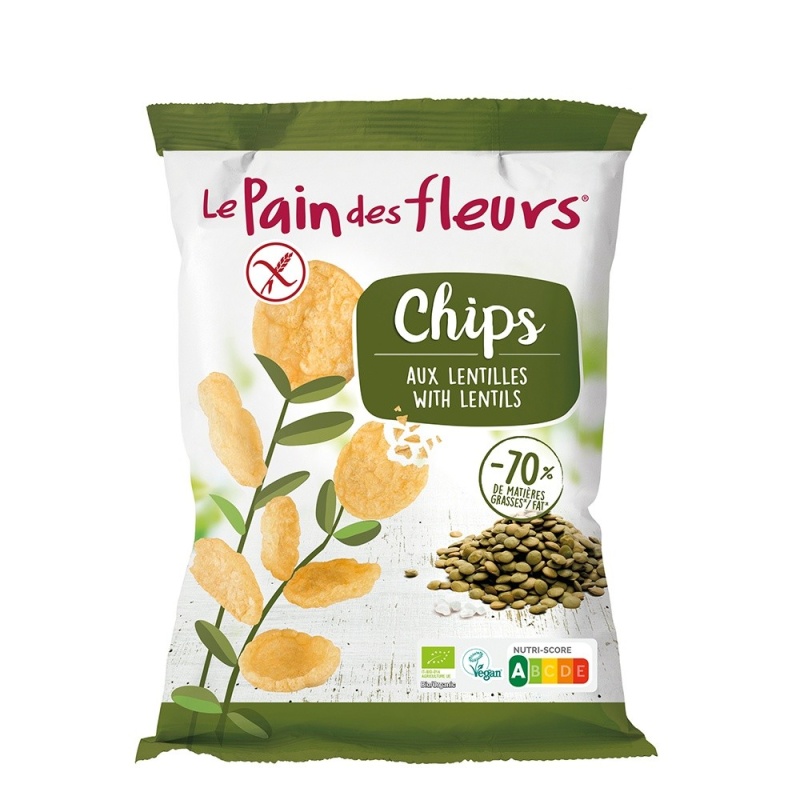 Chipsuri de linte fără gluten 50g