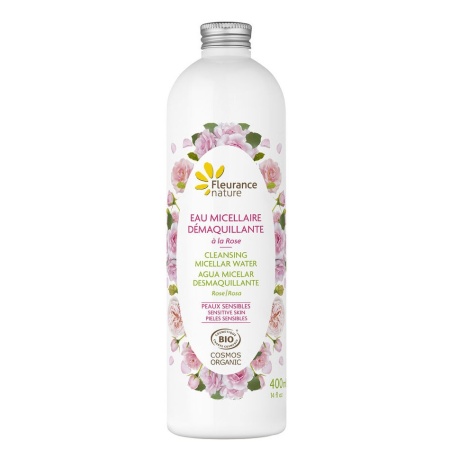 Apă micelară cu apă florală de trandafiri de Damasc 400ml