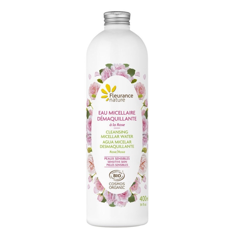 Apă micelară cu apă florală de trandafiri de Damasc 400ml