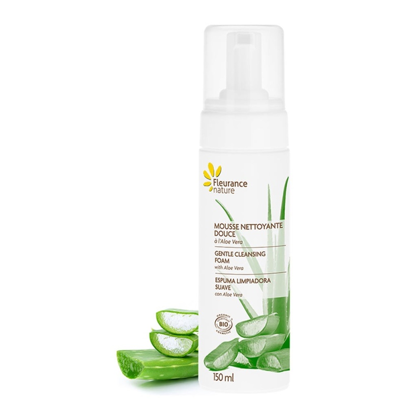 Mousse de curățare delicat cu aloe vera 150ml