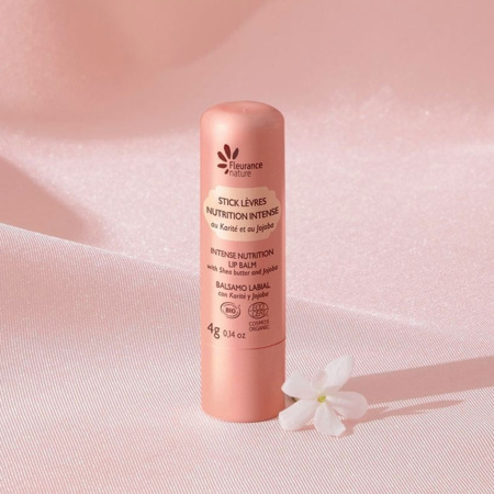 Balsam de buze - stick nutritiv cu unt de shea si ulei de jojoba