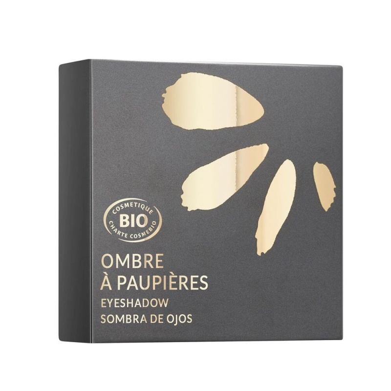 Fard bio de pleoape GRIS FONCÉ MAT - pudrieră 1.7g