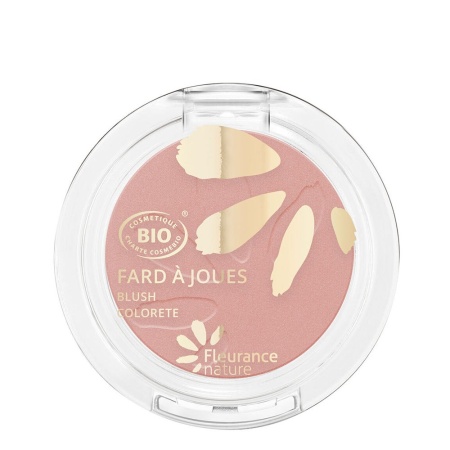 Fard bio de obraz ROSE PECHE - pudrieră 3.5g