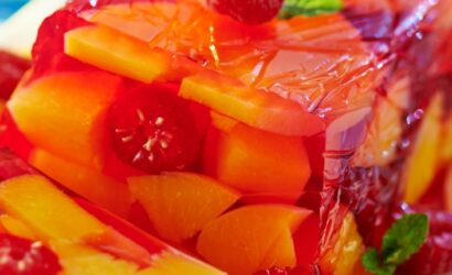 Gelatină cu fructe de vară