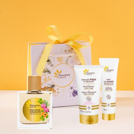 Set cadou Fleurance Nature pentru o piele catifelata