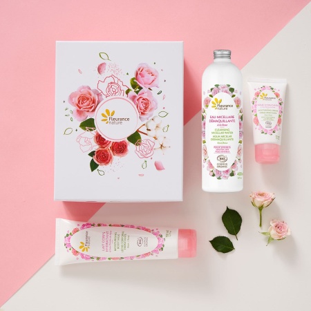 Set cadou Fleurance Nature - Rose