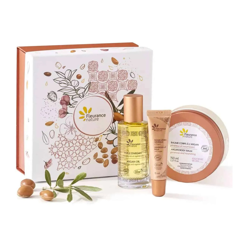 Set cosmetice bio cu ulei de argan