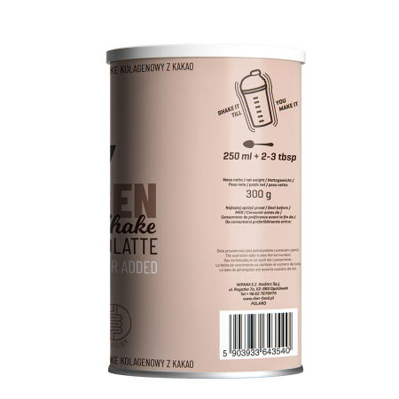 Beauty Colagen Shake cu ciocolata 300g