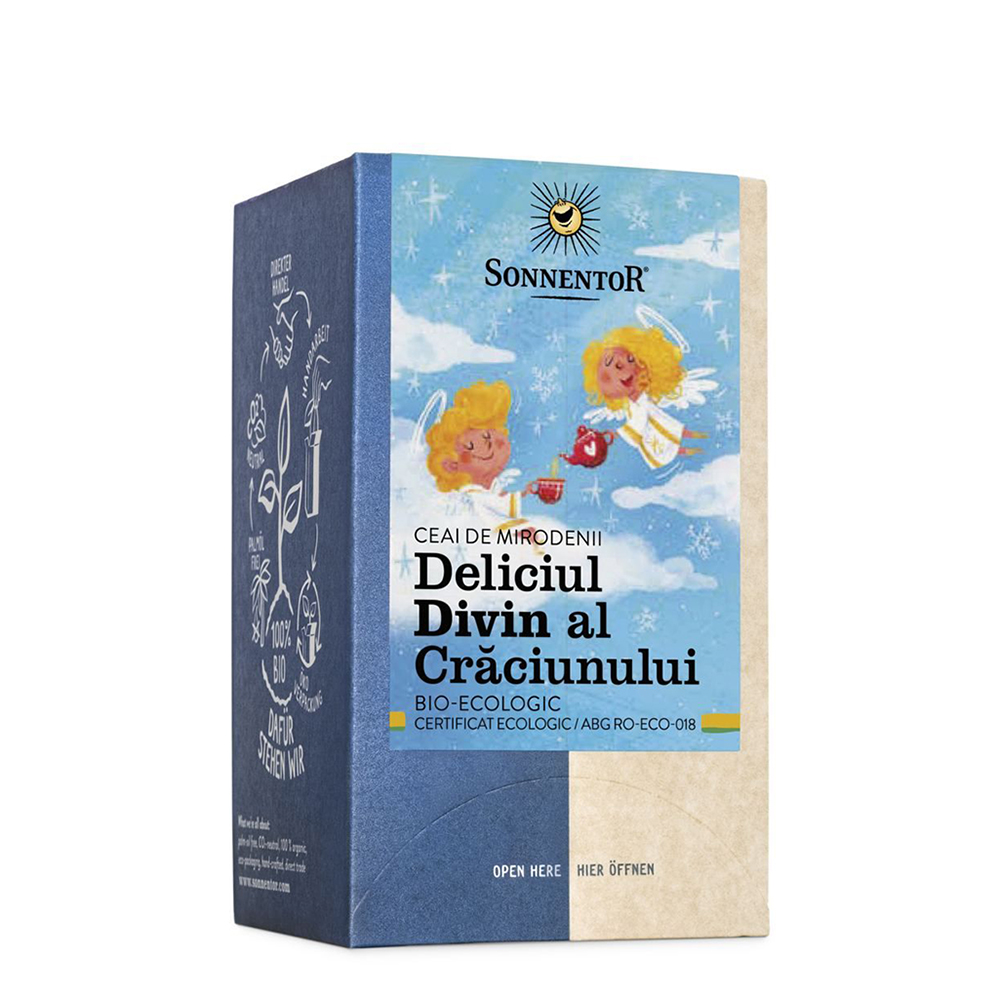 Ceai de fructe si mirodenii Deliciul Divin al Crăciunului 18plicuri