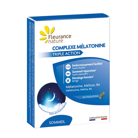 Complex melatonina cu tripla actiune