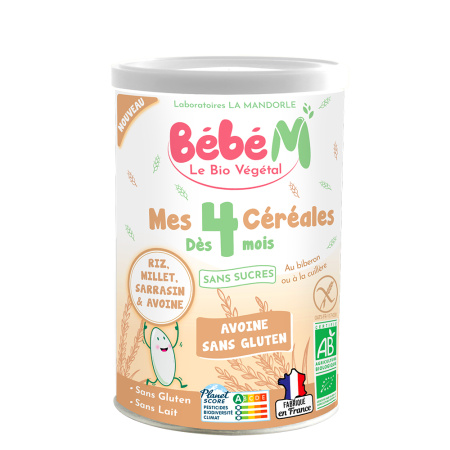 Mix 4 cereale fara gluten bebe 220g