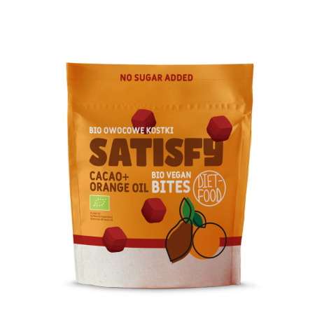 Bio Bites – cuburi de fructe cu ciocolata si portocale