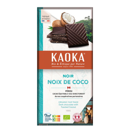 Ciocolata neagra cu cocos 100g