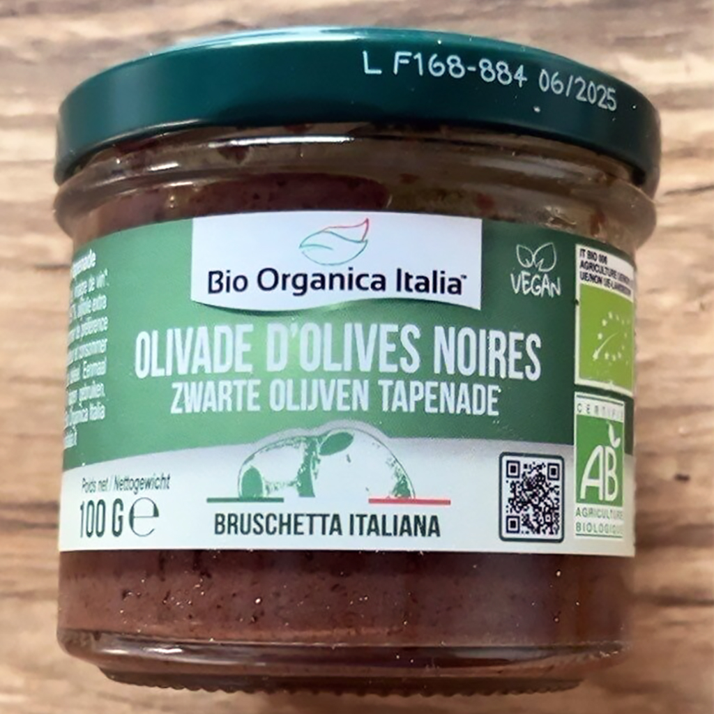 Pasta tartinabila de masline negre 100g 2 Pasta tartinabila de masline negre