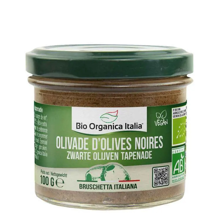 Pasta tartinabila de masline negre 100g 1 Pasta tartinabila de masline negre