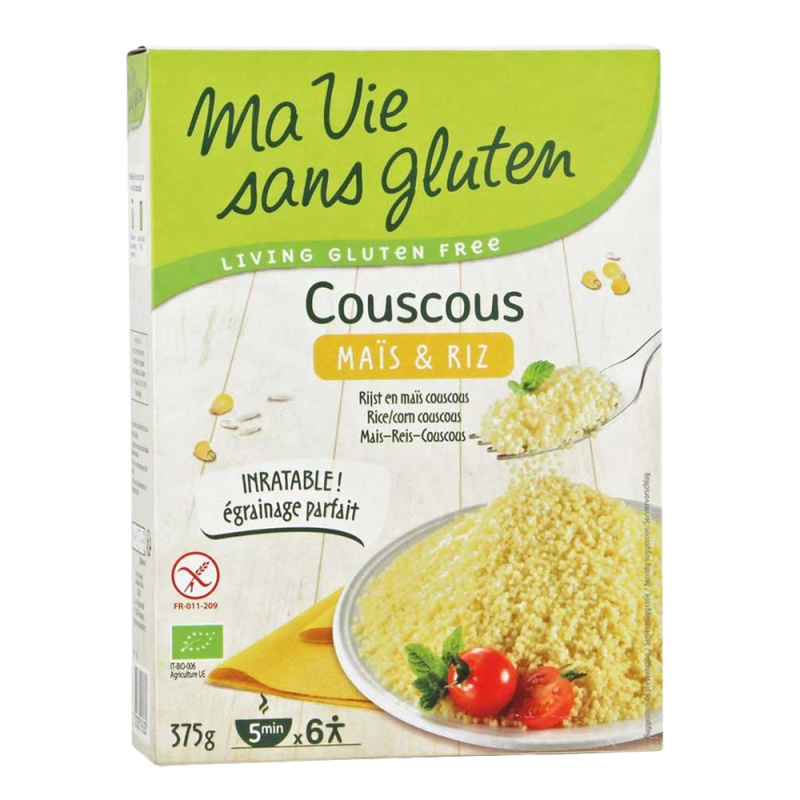 Cuscus fara gluten din porumb si orez 375g