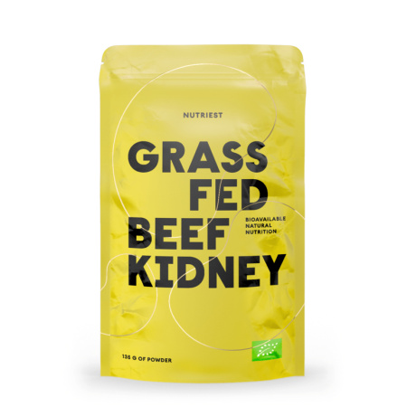 GRASS FED BEEF KIDNEY – pulbere bio 135 grame