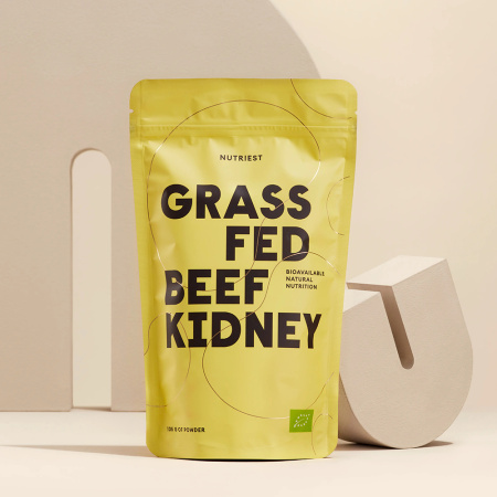 GRASS FED BEEF KIDNEY – pulbere bio de 135g