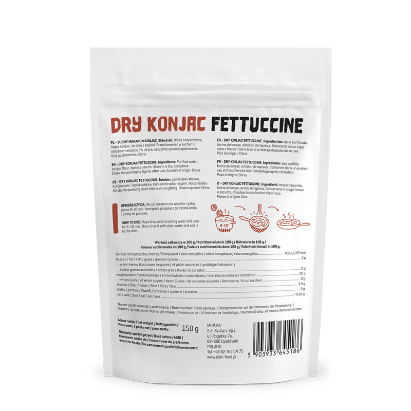 SHIRATAKI de Orez - paste konjac uscate 150g