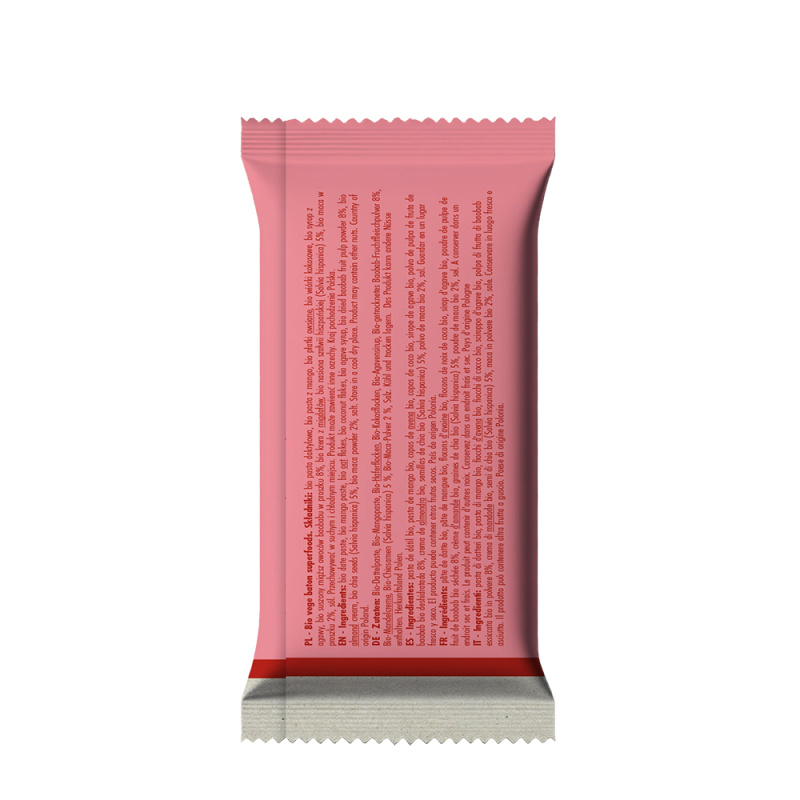 Baton bio vegan cu superalimente 35g