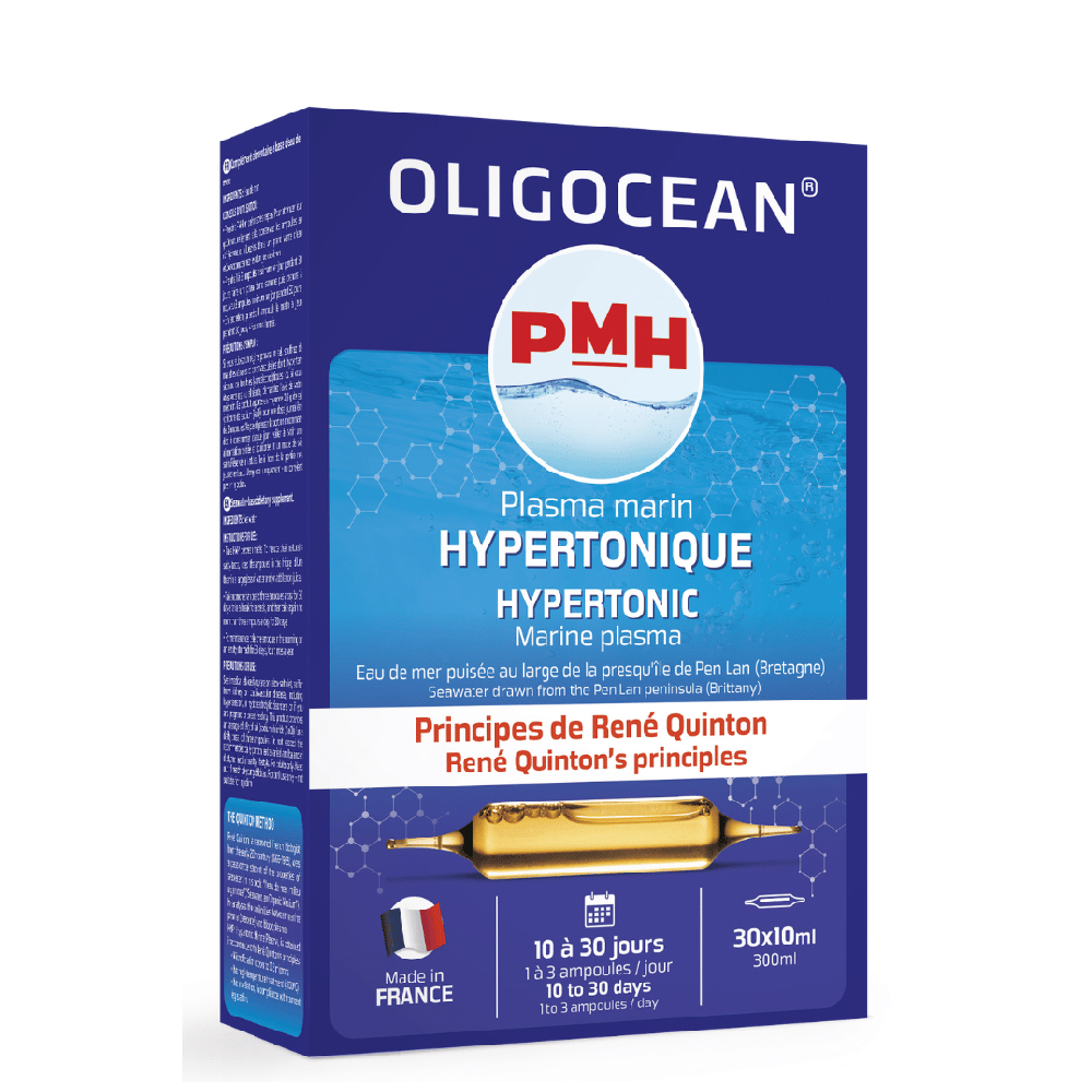 Plasma Quinton fiole 30x10ml hipertonic