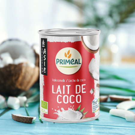 Lapte de cocos bio 400ml – Primeal